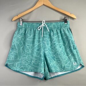 Huk Linear Leaf Volley Shorts Women’s Medium BNWT